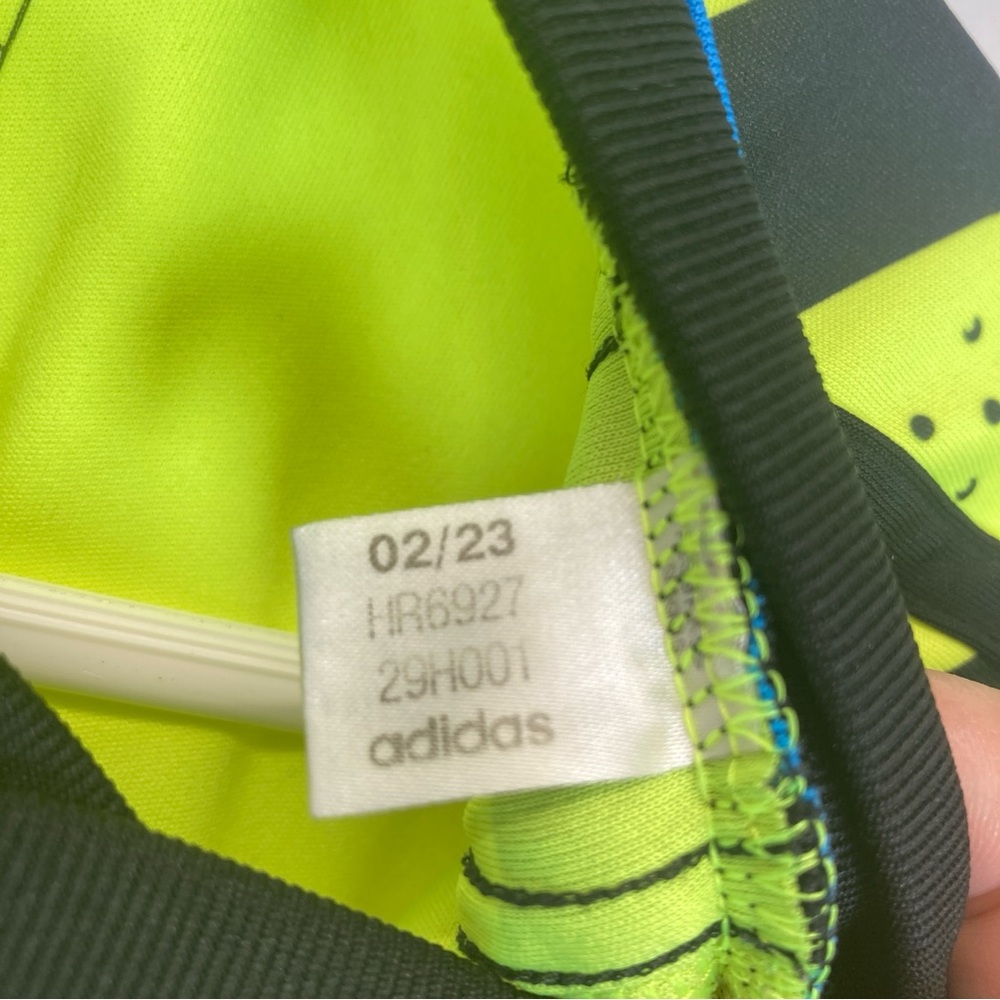 Arsenal Adidas Emirates jersey M Fly Better Visit Rwanda Champions League Yellow - Picture 12 of 13